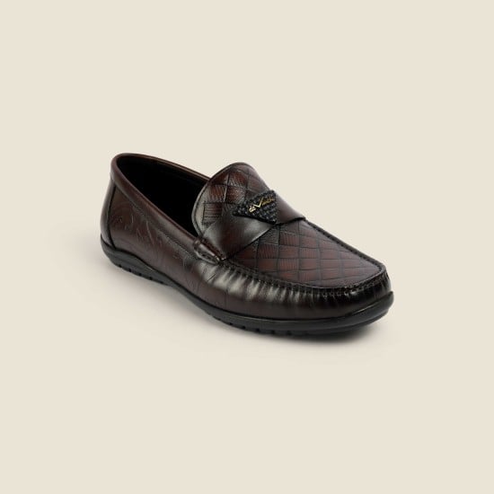 Men Brown Casual Loafers