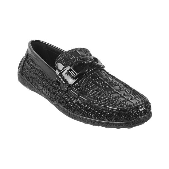 Men Black Casual Loafers