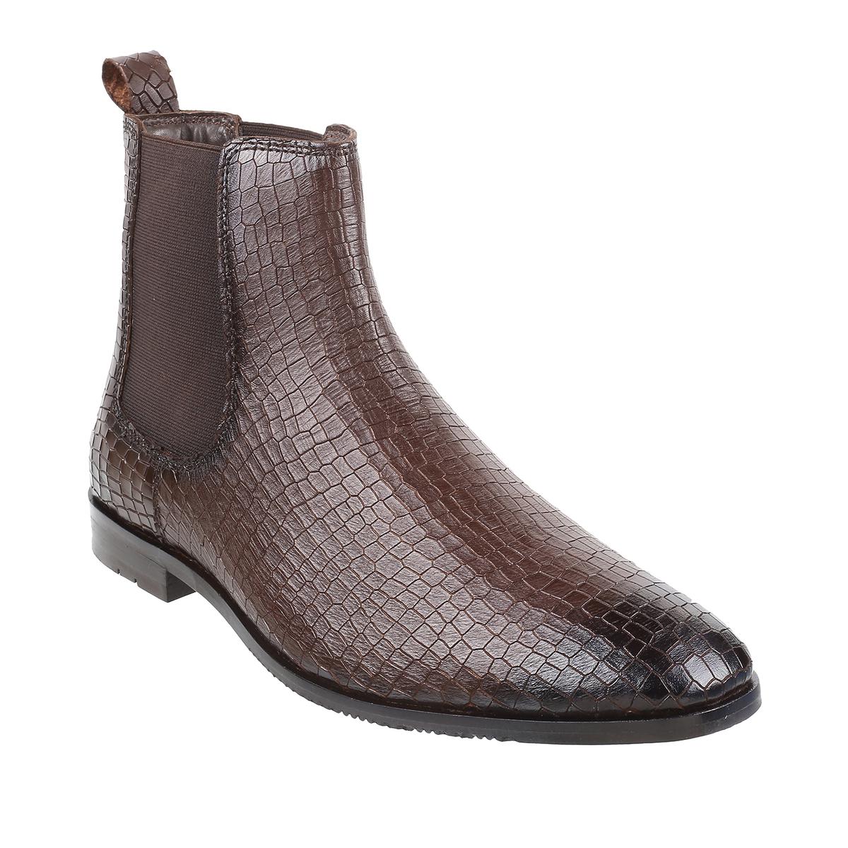 Davinchi Men Brown Formal Boots SKU 14 236 12 40