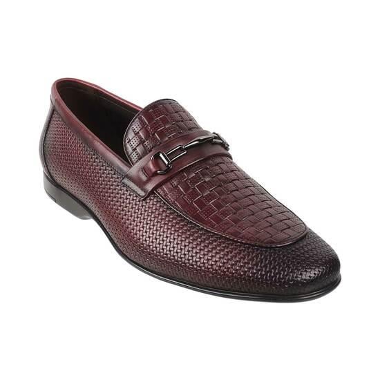 Men Wine Formal Moccasin