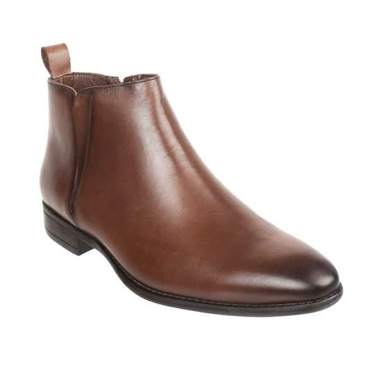 Men Brown Formal Boots