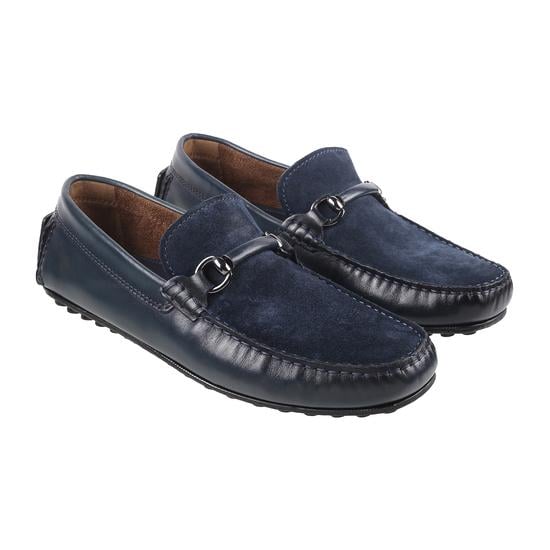 Men Blue Casual Loafers