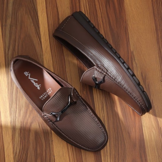 Men Coffee Casual Loafers