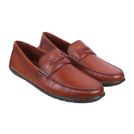 Men Tan Casual Loafers