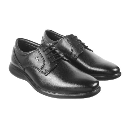 Men Black Formal Lace Up