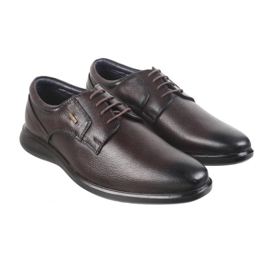 Men Wine Formal Lace Up