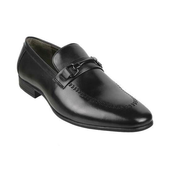 Men Black Formal Moccasin