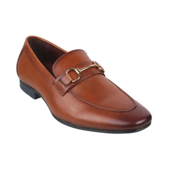 Men Tan Formal Moccasin