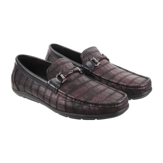 Men Maroon Casual Loafers