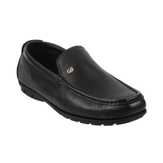 Davinchi Black Casual Loafers