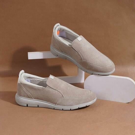 Men Beige Casual Moccasin