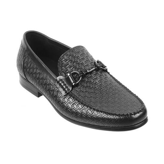 Men Black Formal Moccasin