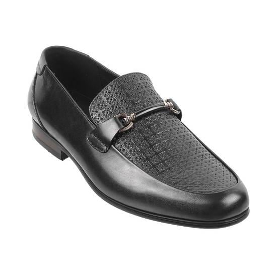 Men Black Formal Moccasin