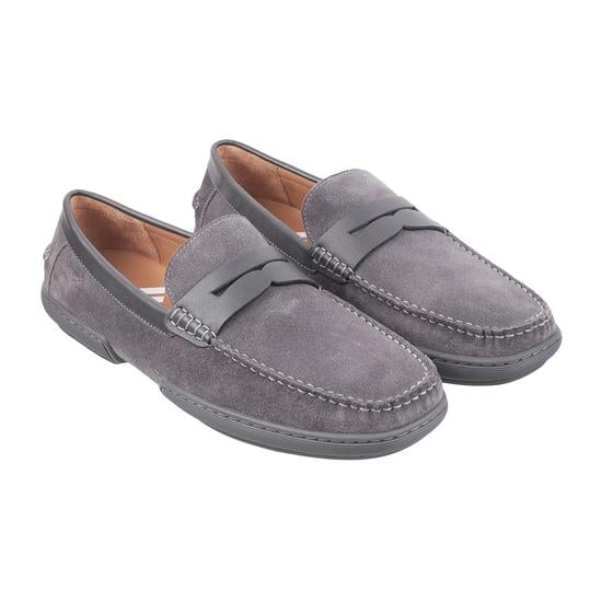 Men Grey Casual Loafers