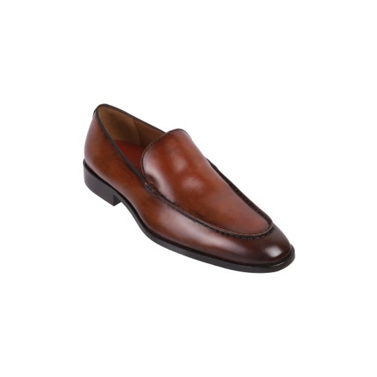 Men Tan Formal Moccasin
