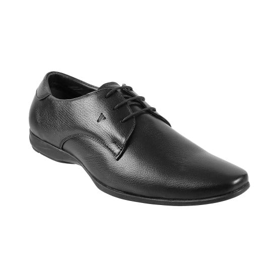 Men Black Formal Lace Up
