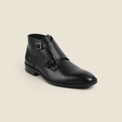 Men Black Formal Monk