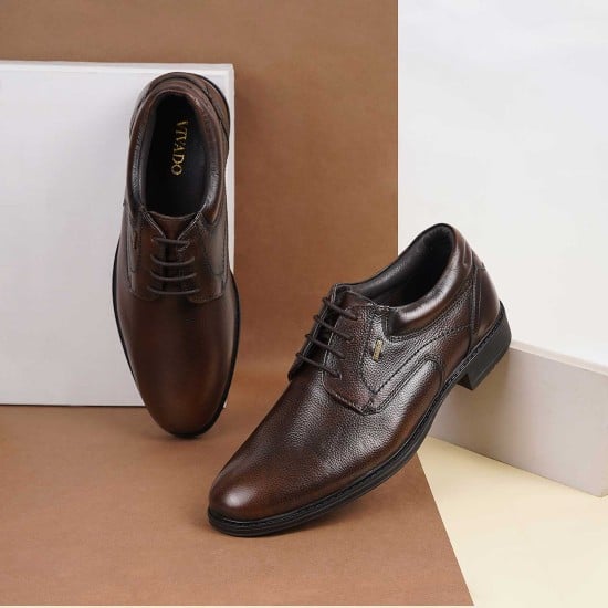 Men Brown Formal Lace Up