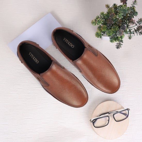 Men Tan Casual Loafers