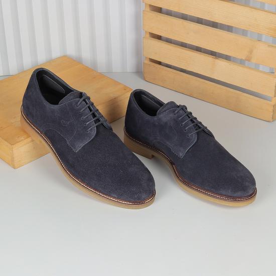 Men Navy-Blue Casual Lace Up