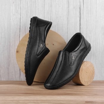 Vivado Men Black Casual Loafers(SKU: 14-840-11-40)