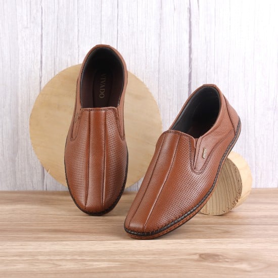 Men Tan Casual Loafers