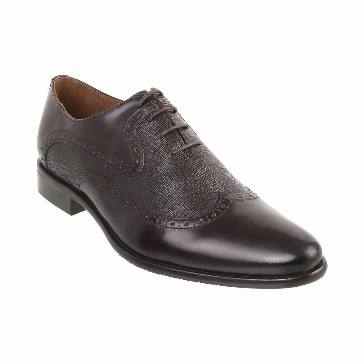 Buy J.Fontini Brown Formal Brogue 
