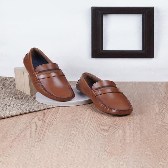 Men Tan Casual Loafers