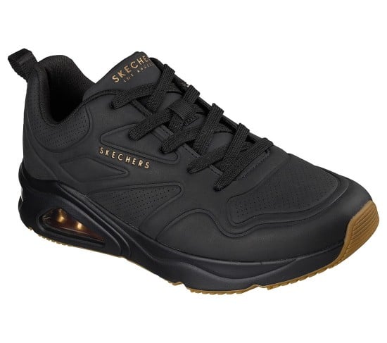 Men Black Sports Walking Shoes