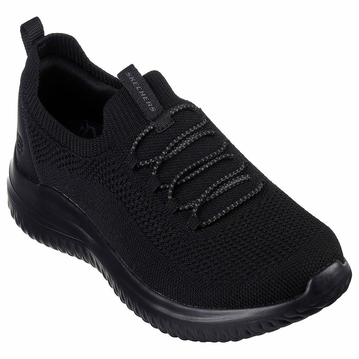 Buy Skechers Men Black Casual Walking Shoes Online SKU 158 210663 11 10 Metro Shoes