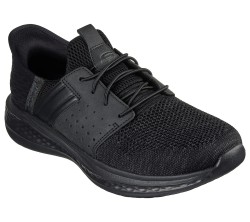 Men Black Sports Walking Shoes