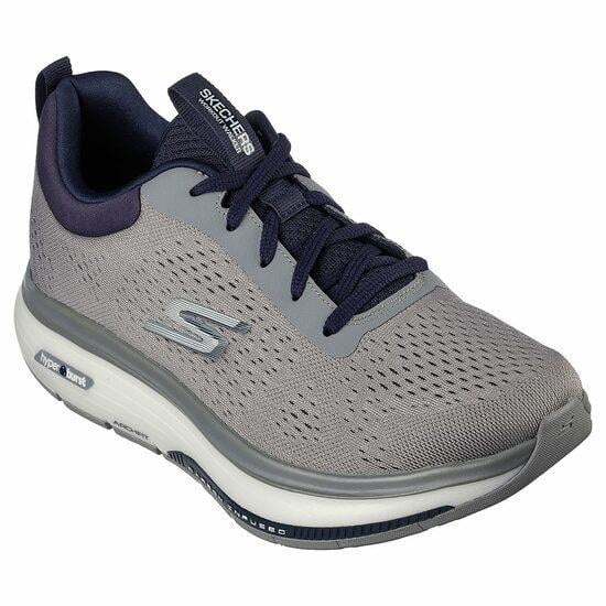 Men Grey Sports Walking Shoes