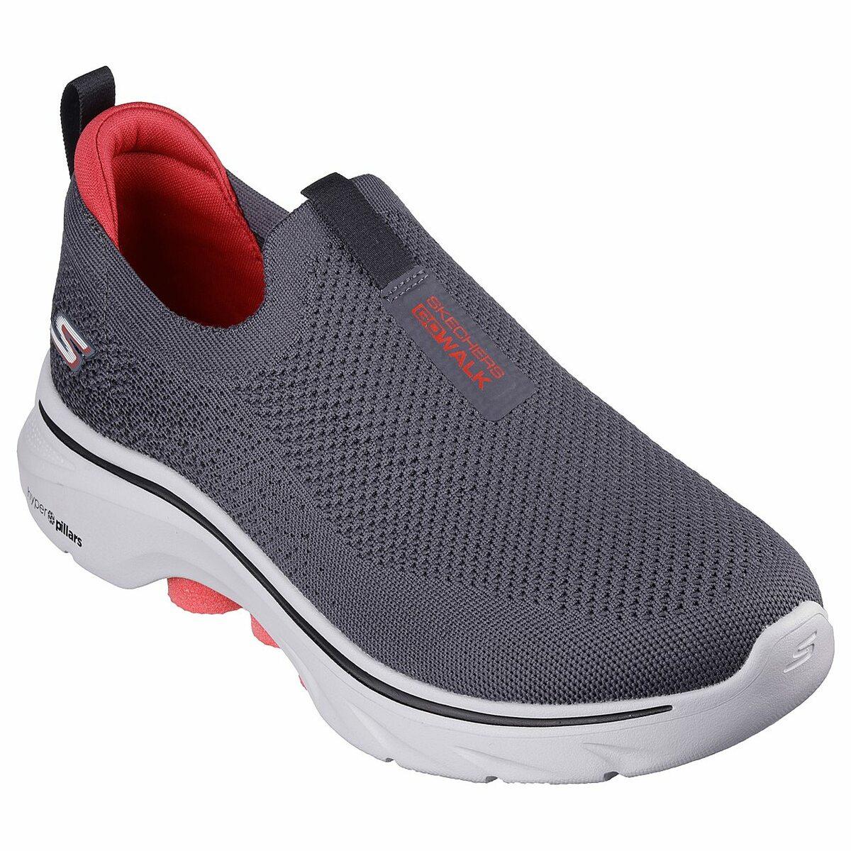 Mens grey sketchers hotsell