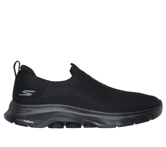 Men Black Sports Walking Shoes
