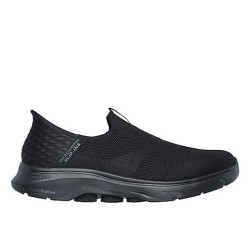 Men Black Sports Slip Ons