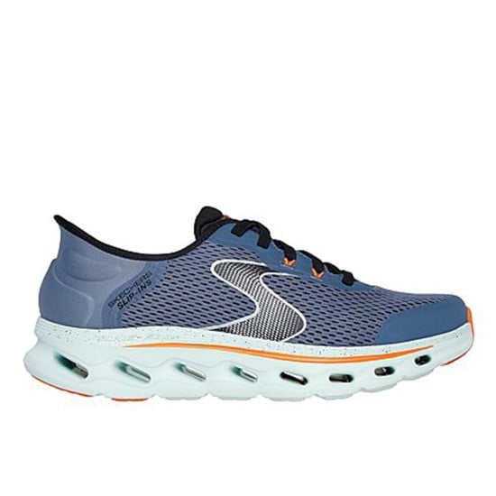 Men Blue-navy Sports Slip Ons