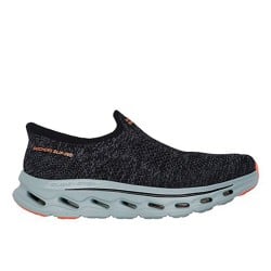 Men Black-grey Sports Slip Ons