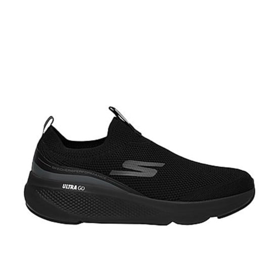 Men Black Sports Slip Ons