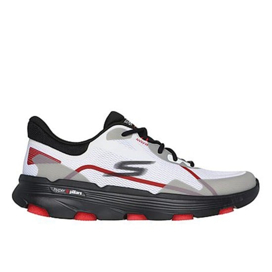 Men White-black Sports Lace Up