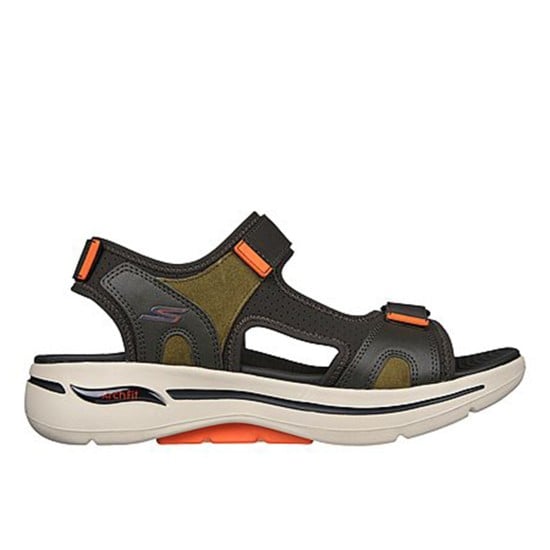 Men Olive Sports Sandals
