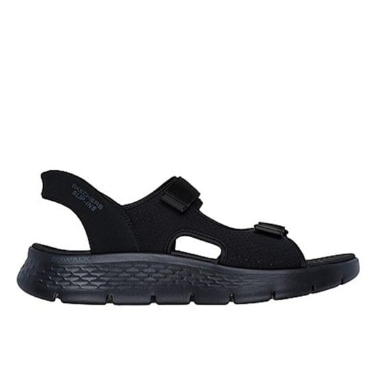 Men Black Sports Slip Ons