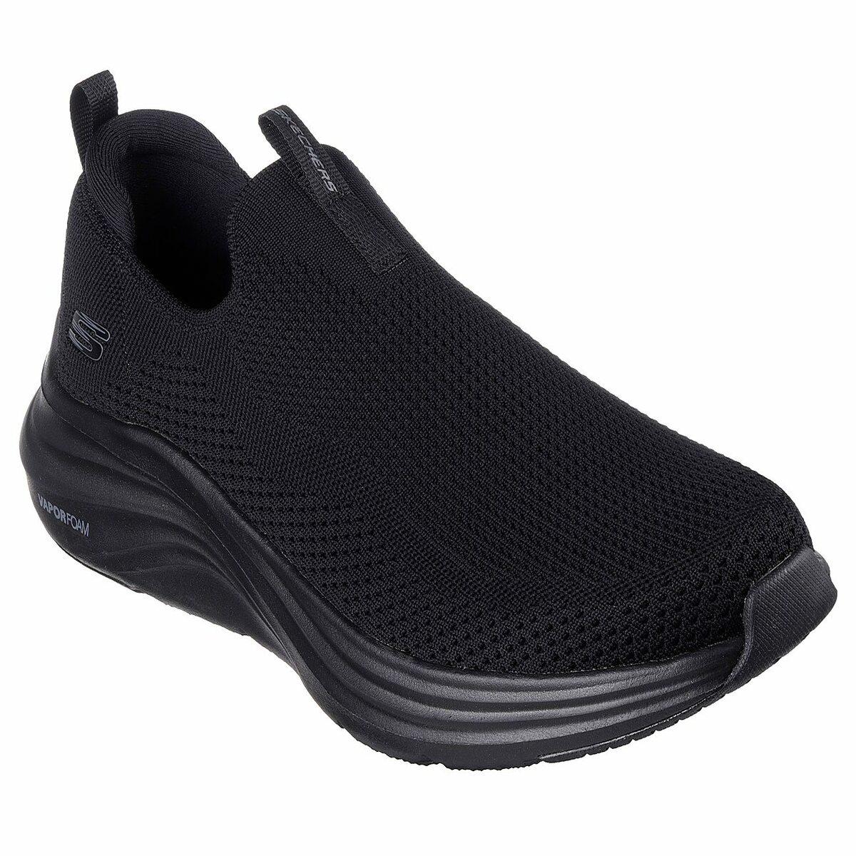 Black walking trainers mens on sale