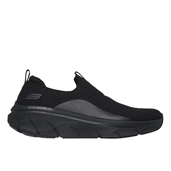 Men Black Sports Slip Ons