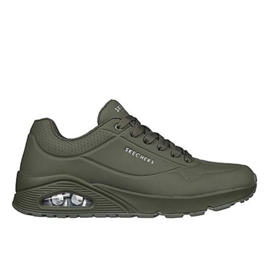 Men Bottle-green Sports Sneakers
