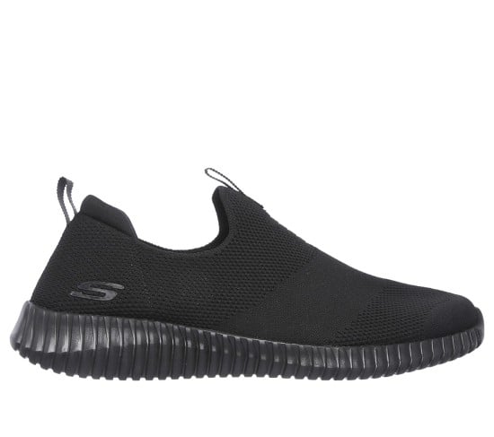 Men Black-suede Sports Sneakers