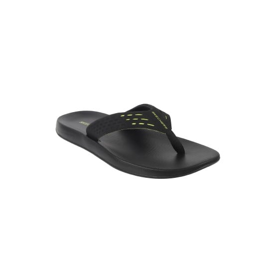 Men Black Casual Slippers