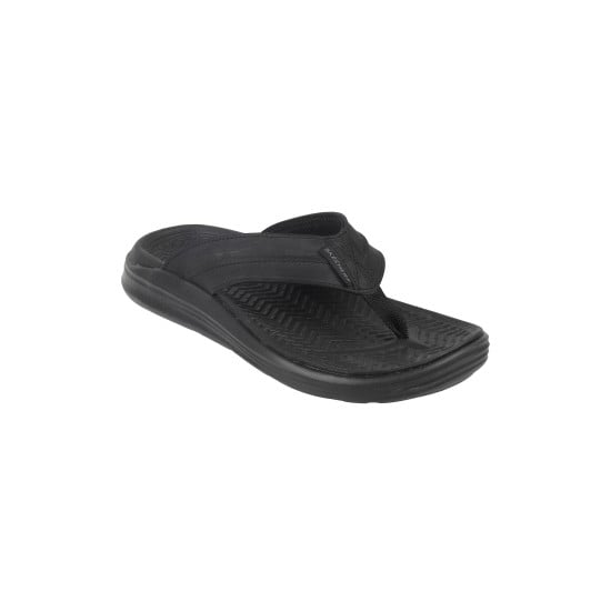 Men Black Casual Slippers