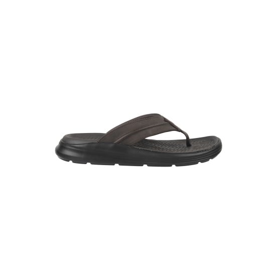 Men Brown Casual Slippers