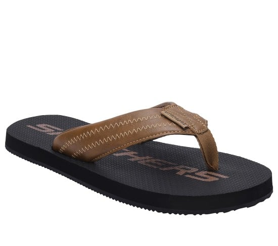 Men Brown Casual Slippers