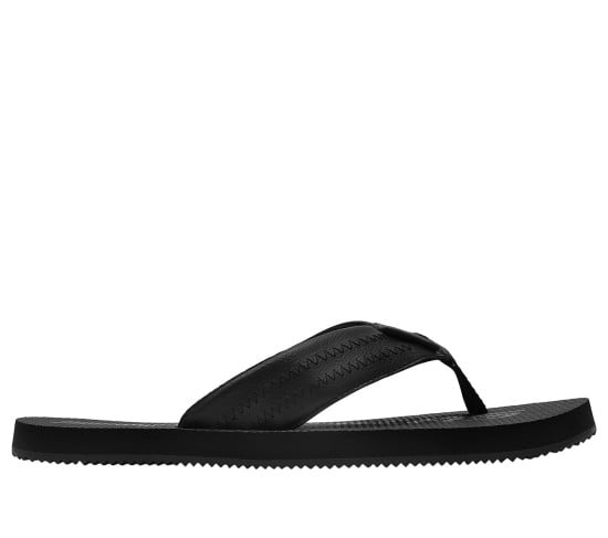 Men Black Casual Slippers